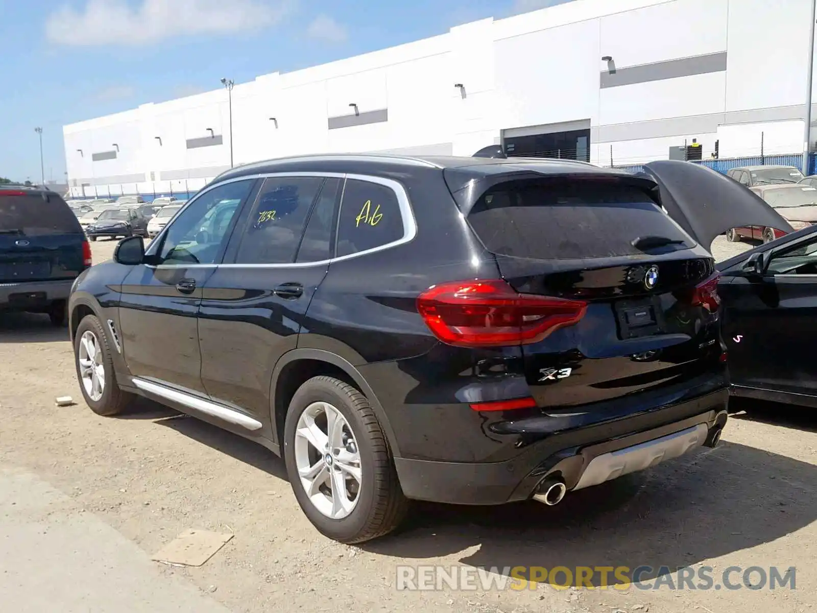 3 Photograph of a damaged car 5UXTR7C52KLF34493 BMW X3 SDRIVE3 2019