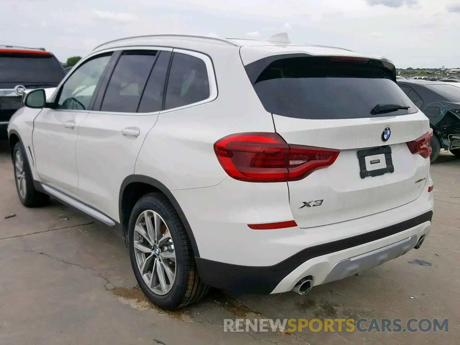 3 Photograph of a damaged car 5UXTR7C52KLF34851 BMW X3 SDRIVE3 2019