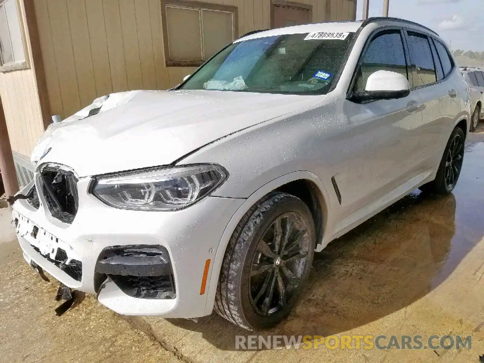 2 Photograph of a damaged car 5UXTR7C53KLF24457 BMW X3 SDRIVE3 2019