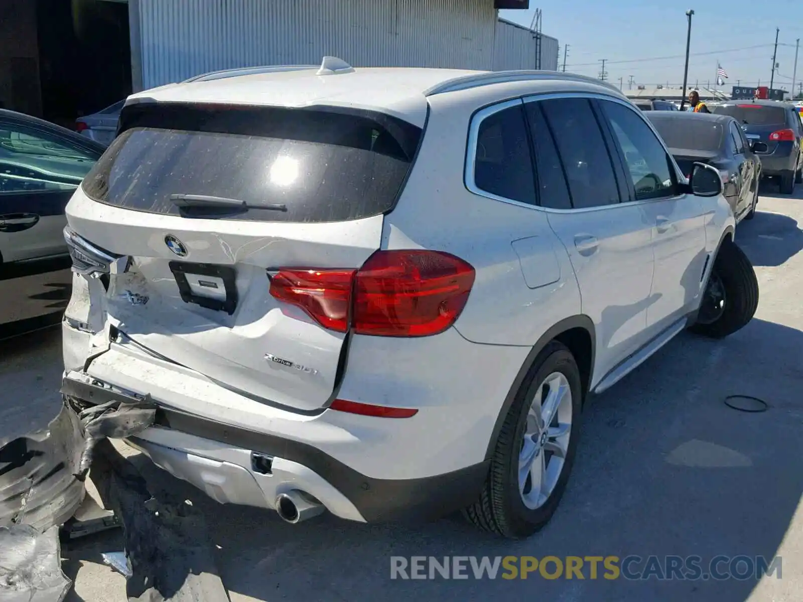 4 Фотография поврежденного автомобиля 5UXTR7C53KLF27746 BMW X3 SDRIVE3 2019