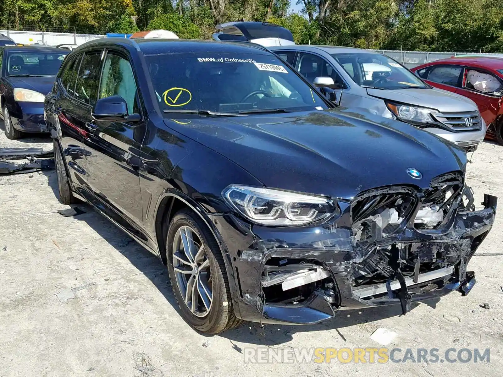 1 Фотография поврежденного автомобиля 5UXTR7C54KLE88942 BMW X3 SDRIVE3 2019