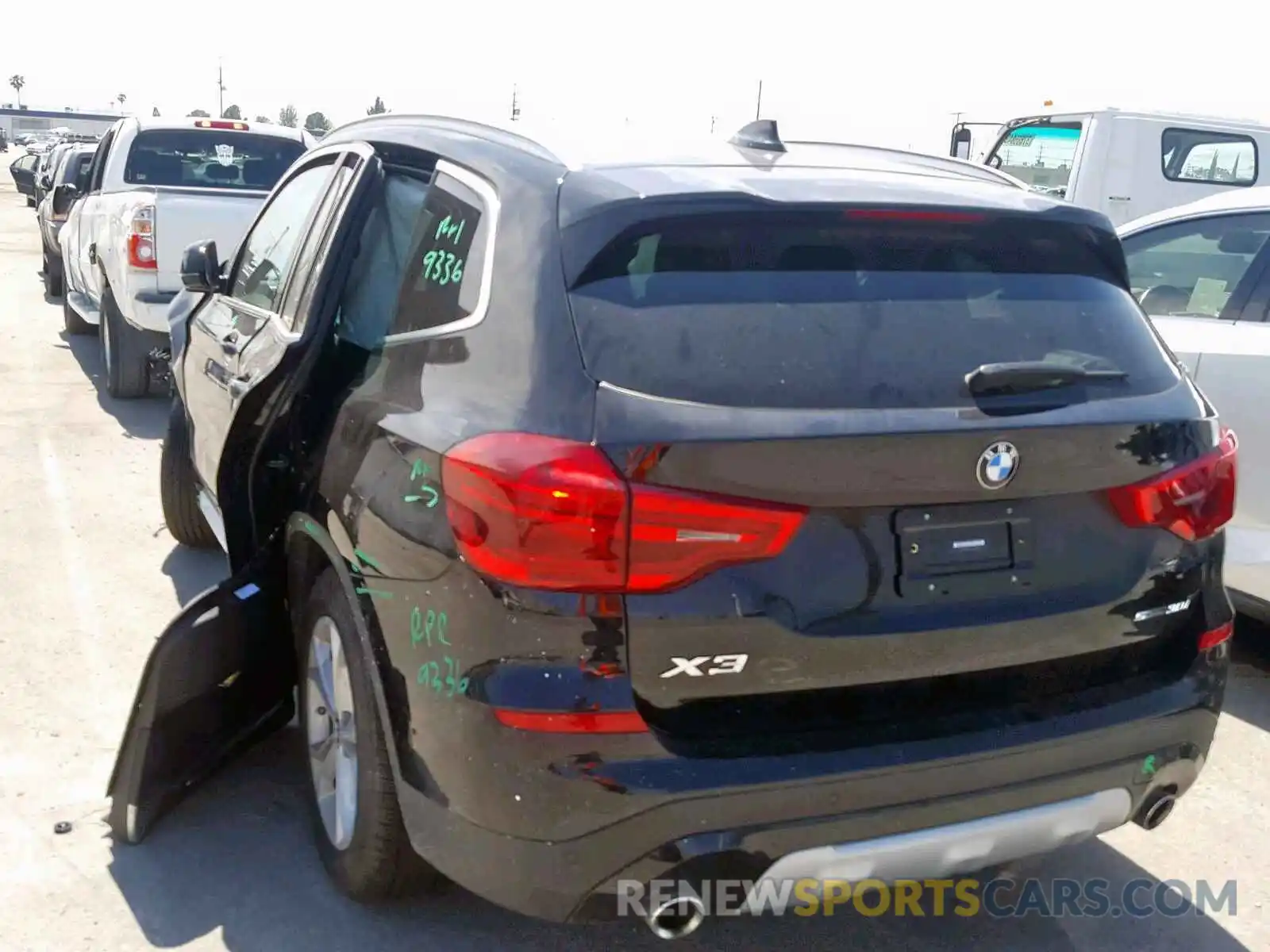 3 Photograph of a damaged car 5UXTR7C54KLF32308 BMW X3 SDRIVE3 2019