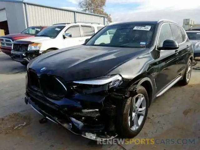 2 Photograph of a damaged car 5UXTR7C54KLR39591 BMW X3 SDRIVE3 2019