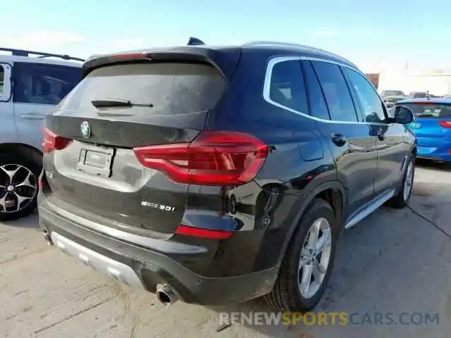 4 Фотография поврежденного автомобиля 5UXTR7C54KLR39591 BMW X3 SDRIVE3 2019