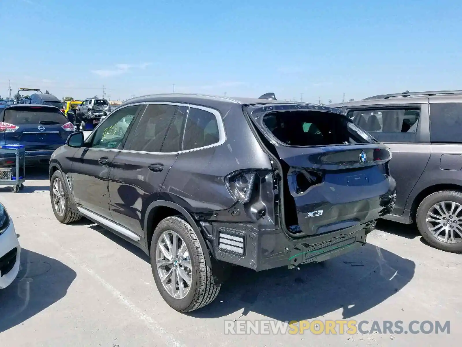 3 Фотография поврежденного автомобиля 5UXTR7C54KLR48288 BMW X3 SDRIVE3 2019