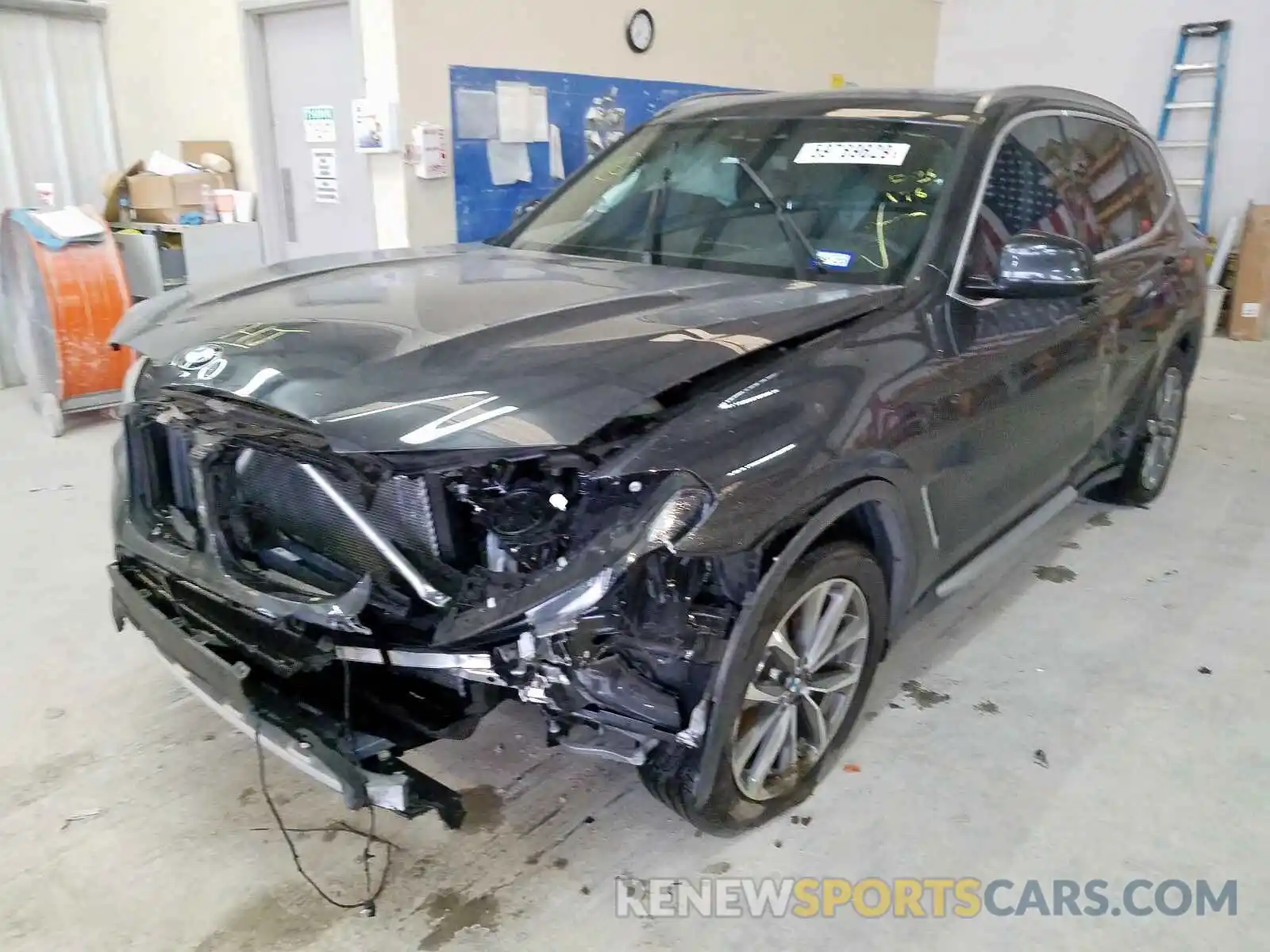 2 Photograph of a damaged car 5UXTR7C55KLF26176 BMW X3 SDRIVE3 2019