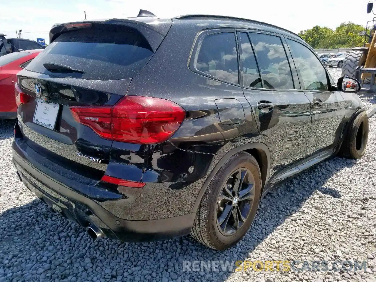 4 Фотография поврежденного автомобиля 5UXTR7C55KLF27201 BMW X3 SDRIVE3 2019