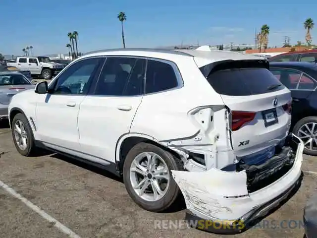 3 Photograph of a damaged car 5UXTR7C55KLF37811 BMW X3 SDRIVE3 2019