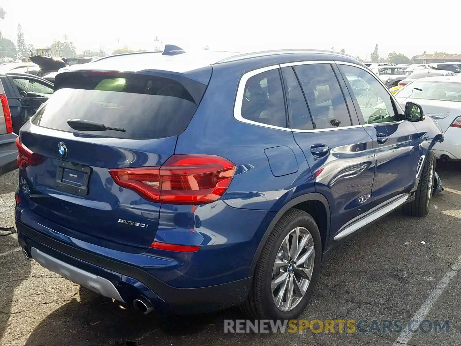 4 Фотография поврежденного автомобиля 5UXTR7C56KLE97593 BMW X3 SDRIVE3 2019