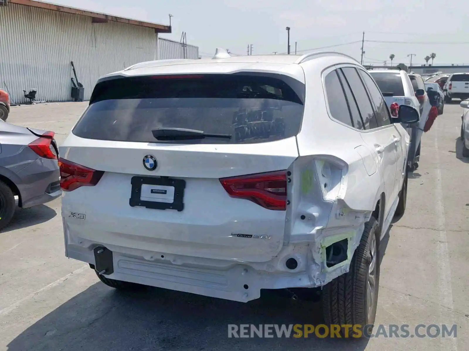 4 Photograph of a damaged car 5UXTR7C56KLF34125 BMW X3 SDRIVE3 2019