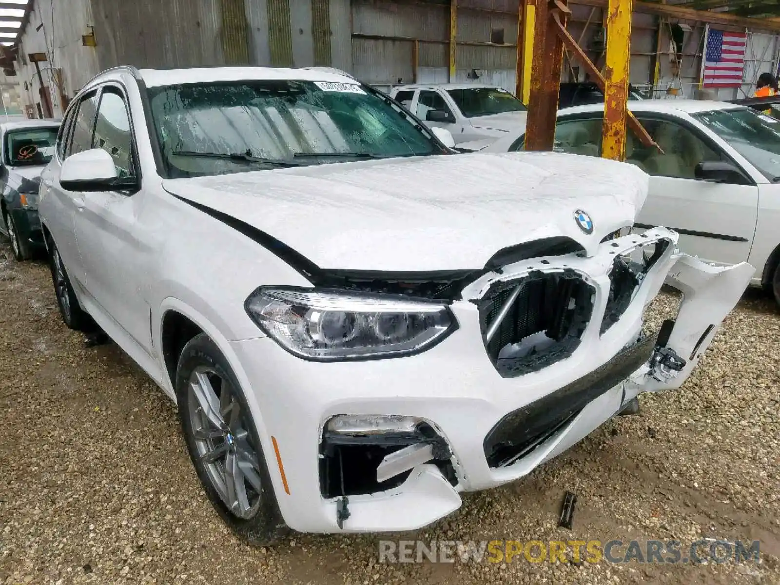 1 Photograph of a damaged car 5UXTR7C56KLR51595 BMW X3 SDRIVE3 2019