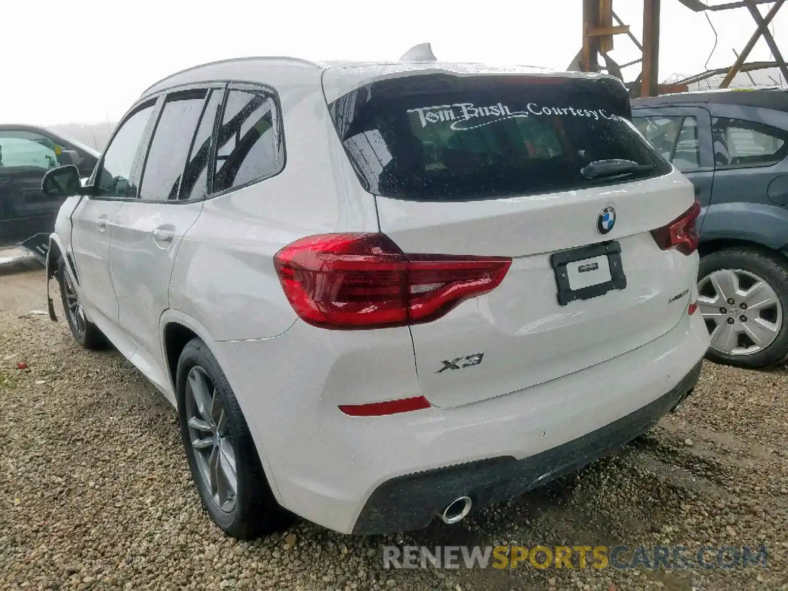 3 Photograph of a damaged car 5UXTR7C56KLR51595 BMW X3 SDRIVE3 2019