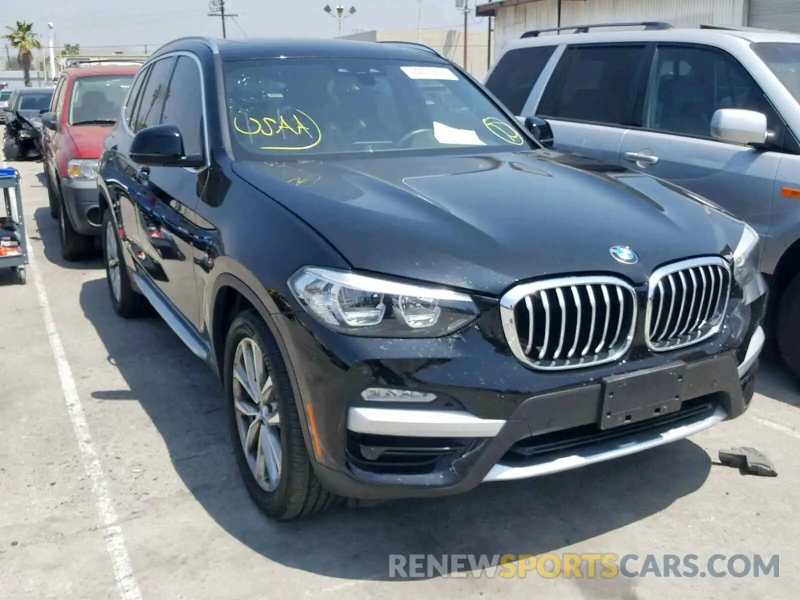 1 Photograph of a damaged car 5UXTR7C57KLA48214 BMW X3 SDRIVE3 2019