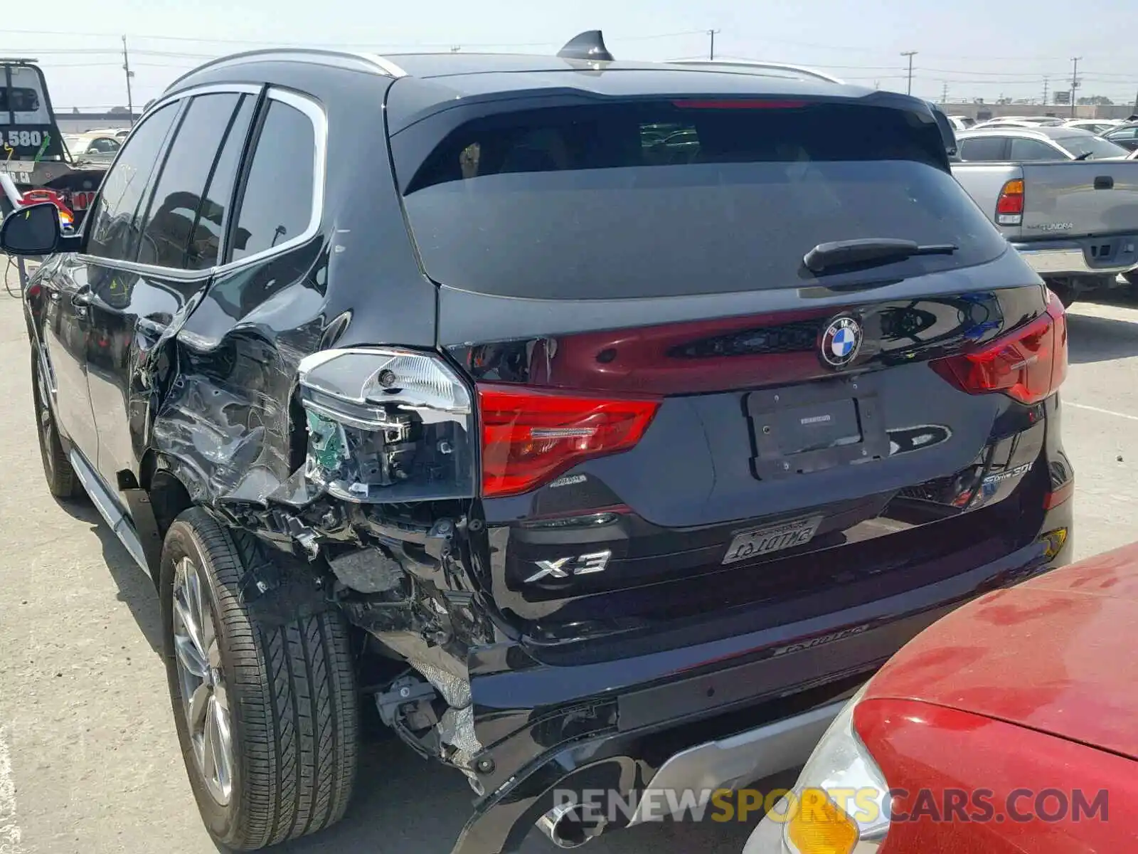 3 Photograph of a damaged car 5UXTR7C57KLA48214 BMW X3 SDRIVE3 2019