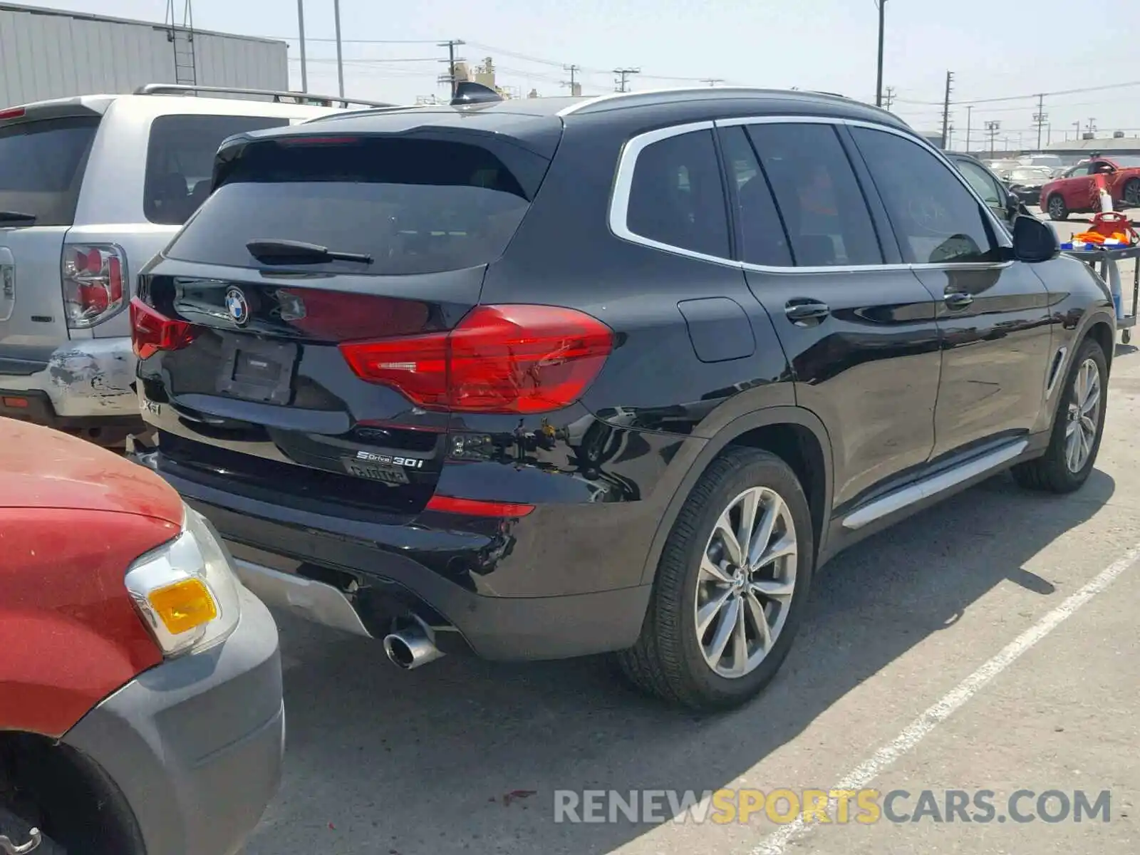 4 Фотография поврежденного автомобиля 5UXTR7C57KLA48214 BMW X3 SDRIVE3 2019