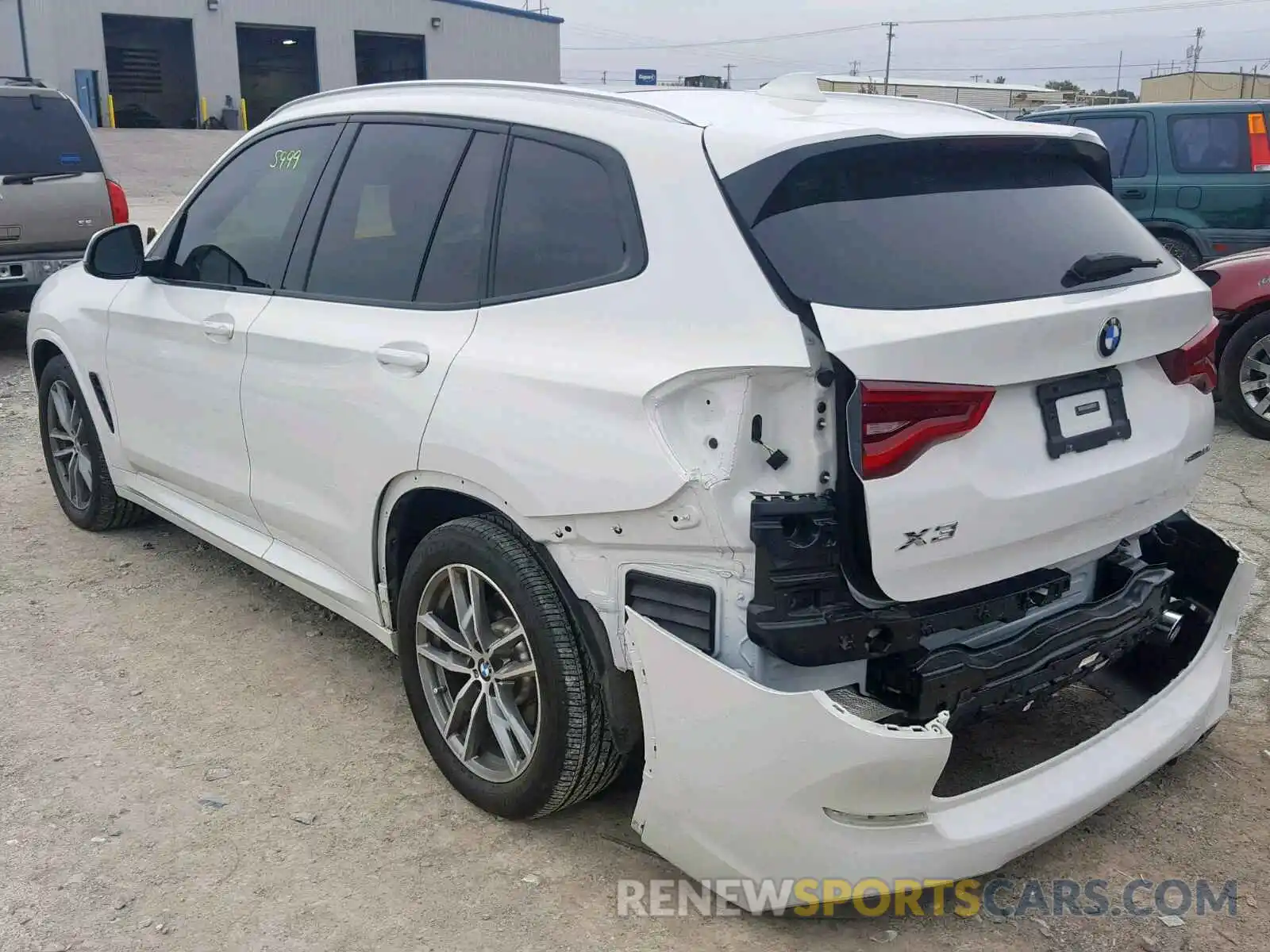 3 Photograph of a damaged car 5UXTR7C57KLE94699 BMW X3 SDRIVE3 2019