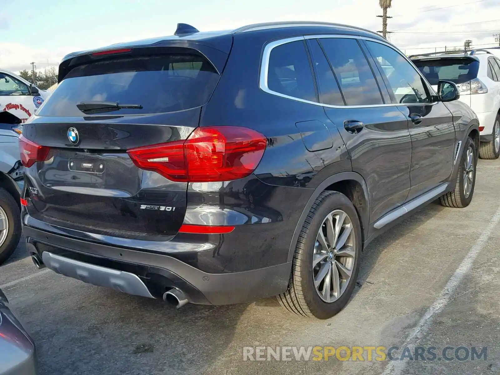 4 Фотография поврежденного автомобиля 5UXTR7C57KLE98459 BMW X3 SDRIVE3 2019