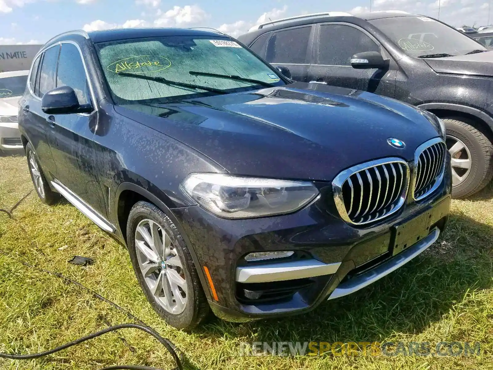 1 Photograph of a damaged car 5UXTR7C57KLE98851 BMW X3 SDRIVE3 2019