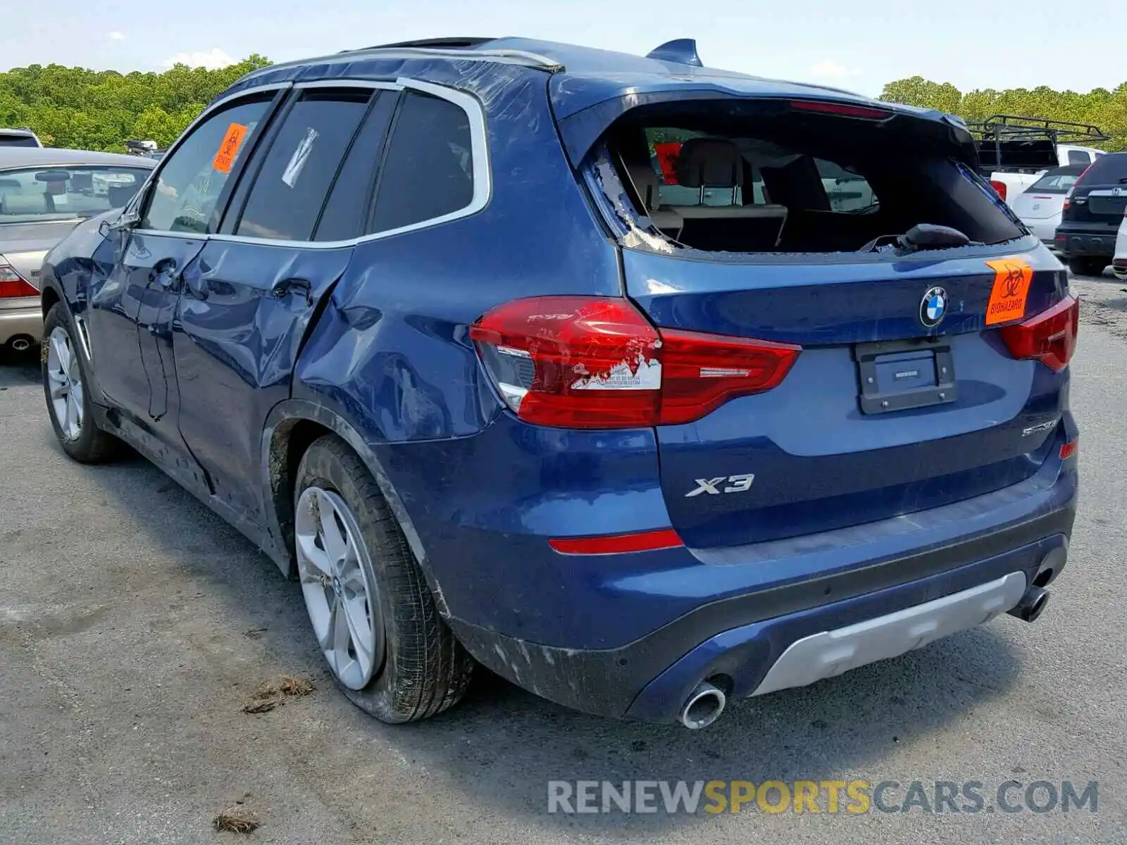 3 Photograph of a damaged car 5UXTR7C57KLF27264 BMW X3 SDRIVE3 2019