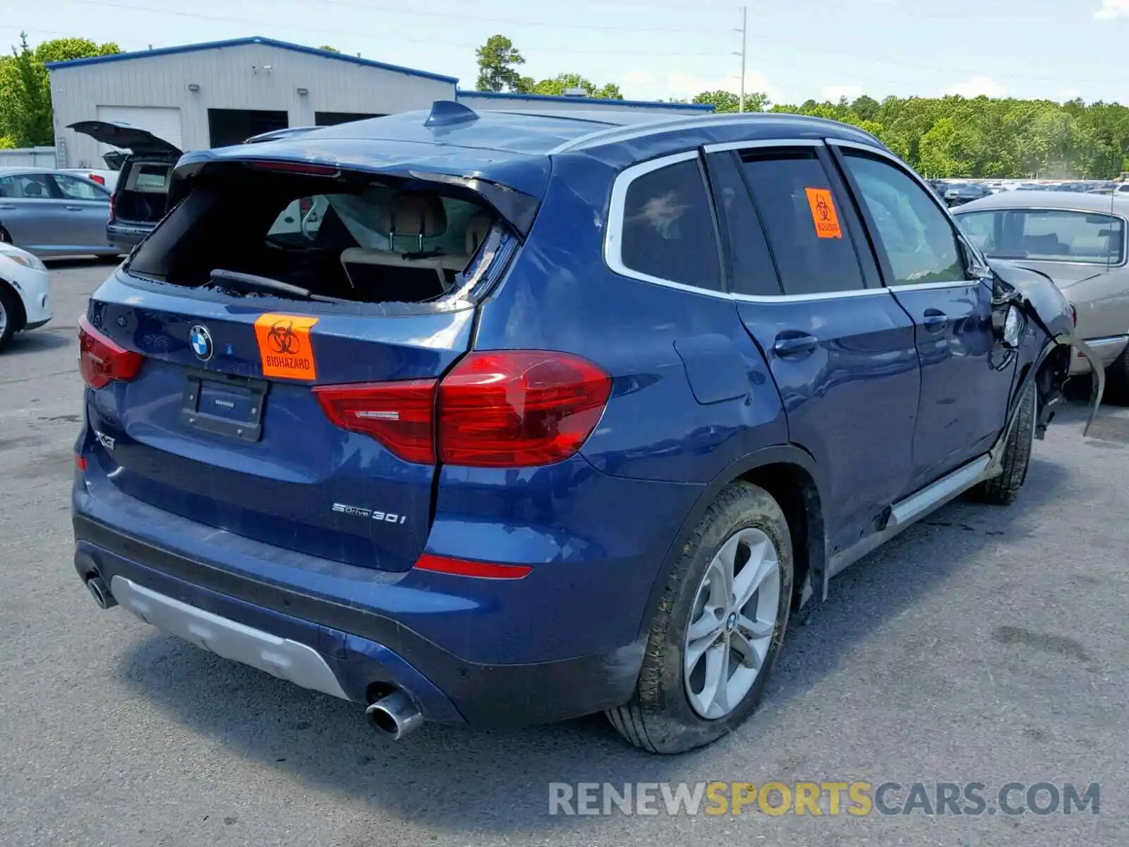 4 Photograph of a damaged car 5UXTR7C57KLF27264 BMW X3 SDRIVE3 2019