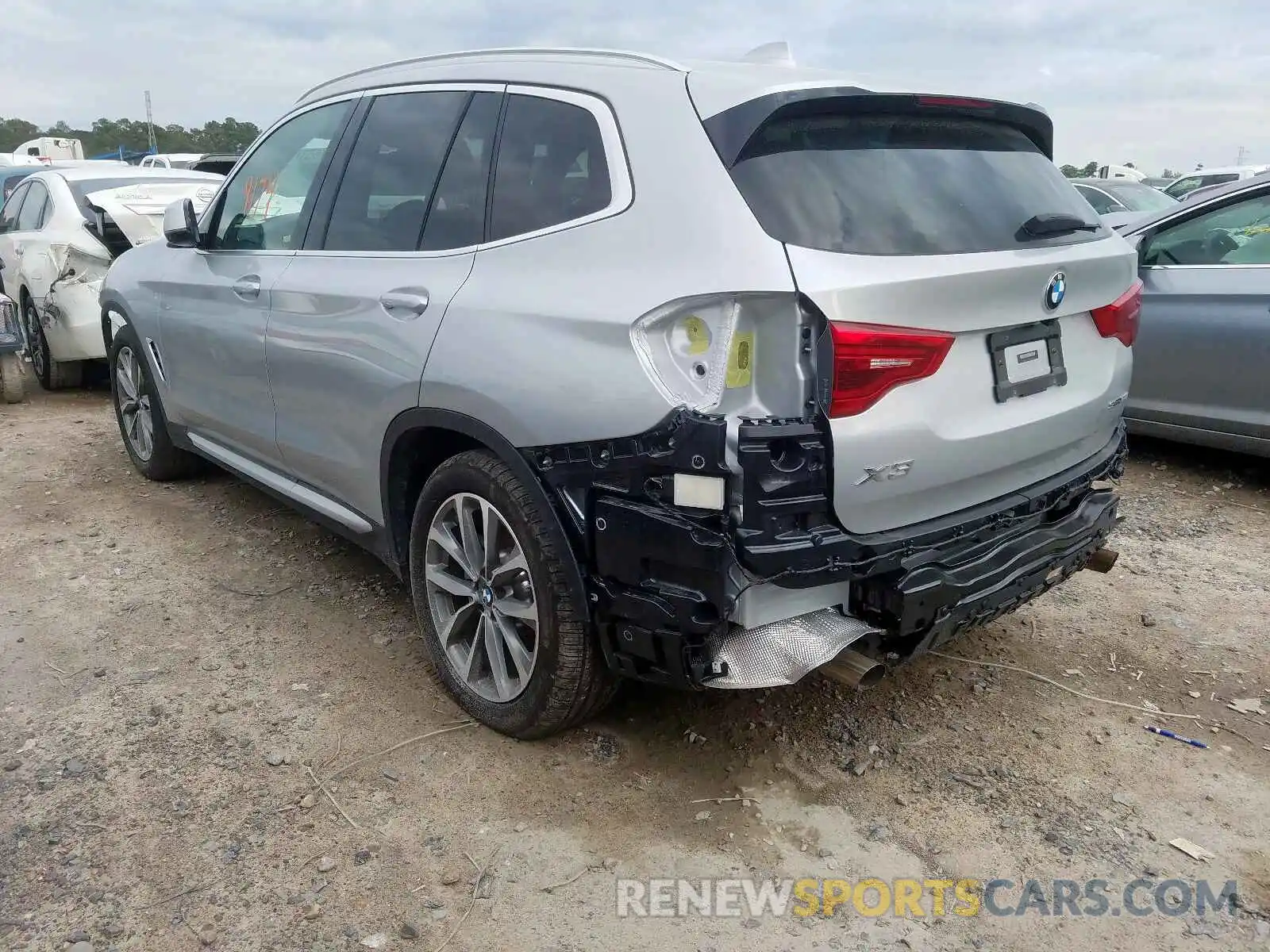 3 Photograph of a damaged car 5UXTR7C57KLF27944 BMW X3 SDRIVE3 2019