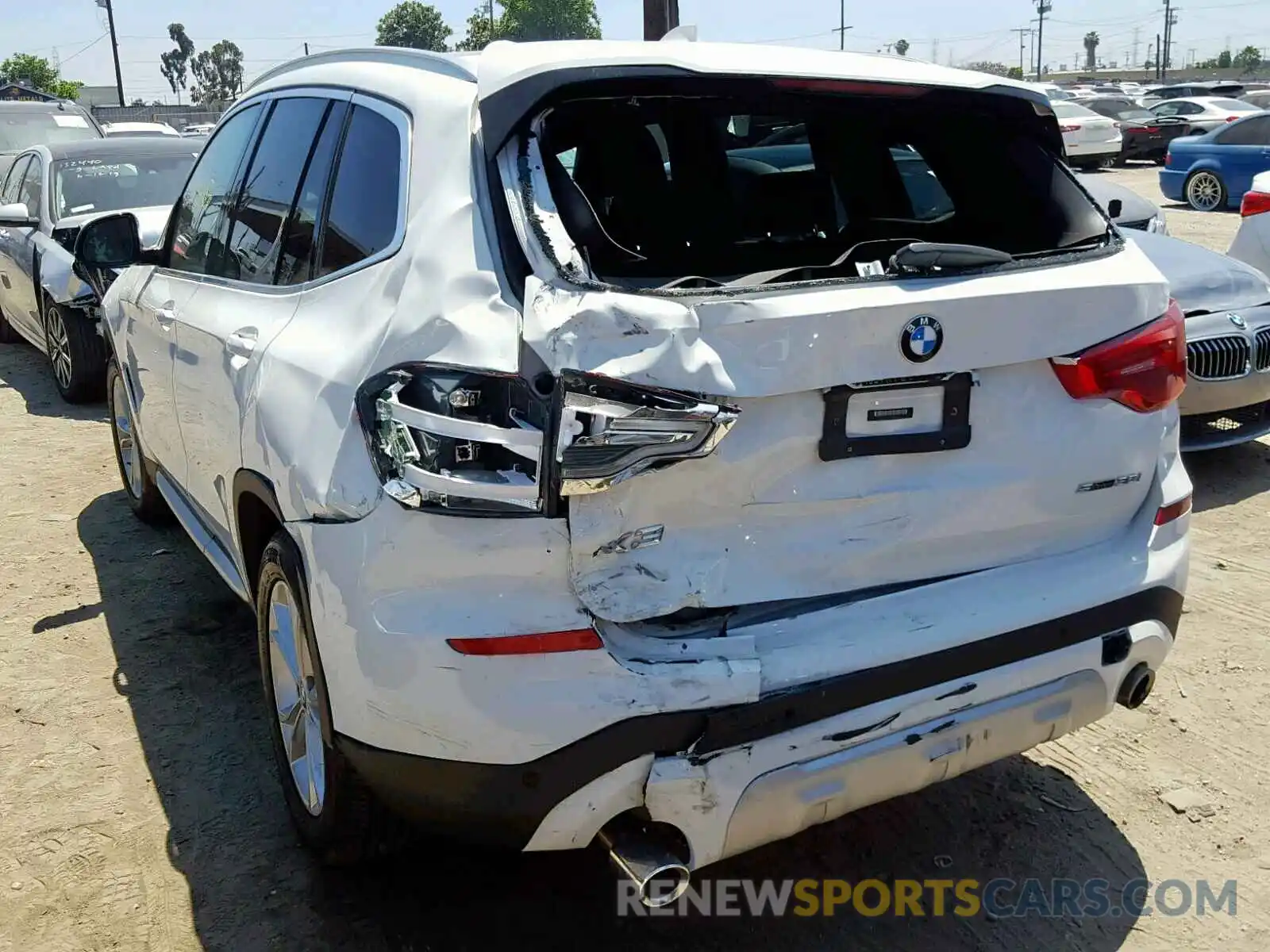 3 Photograph of a damaged car 5UXTR7C57KLF34750 BMW X3 SDRIVE3 2019