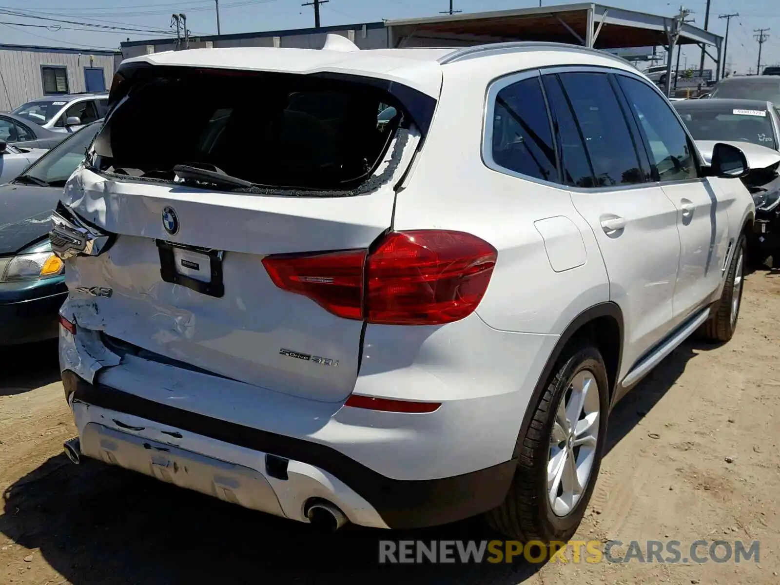 4 Photograph of a damaged car 5UXTR7C57KLF34750 BMW X3 SDRIVE3 2019