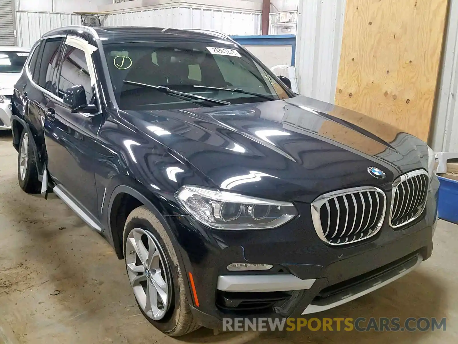 1 Photograph of a damaged car 5UXTR7C58KLE94632 BMW X3 SDRIVE3 2019