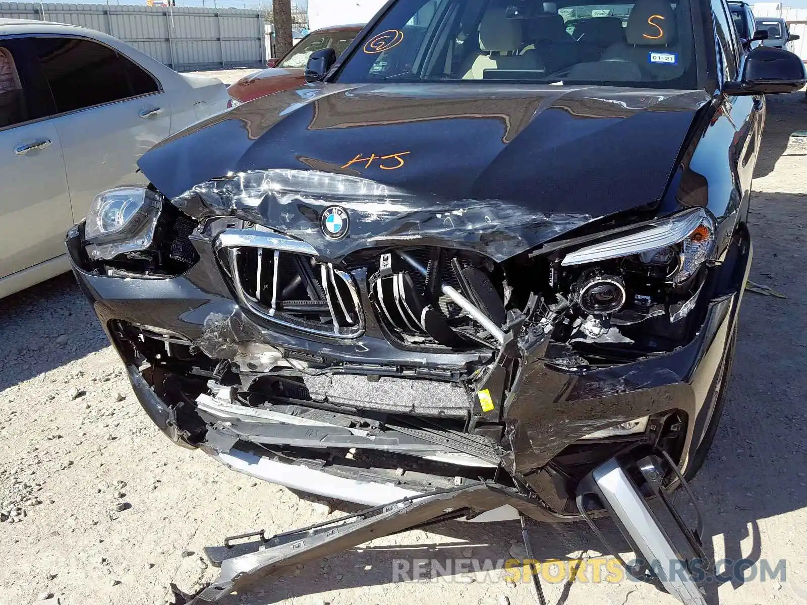 9 Photograph of a damaged car 5UXTR7C58KLF29685 BMW X3 SDRIVE3 2019