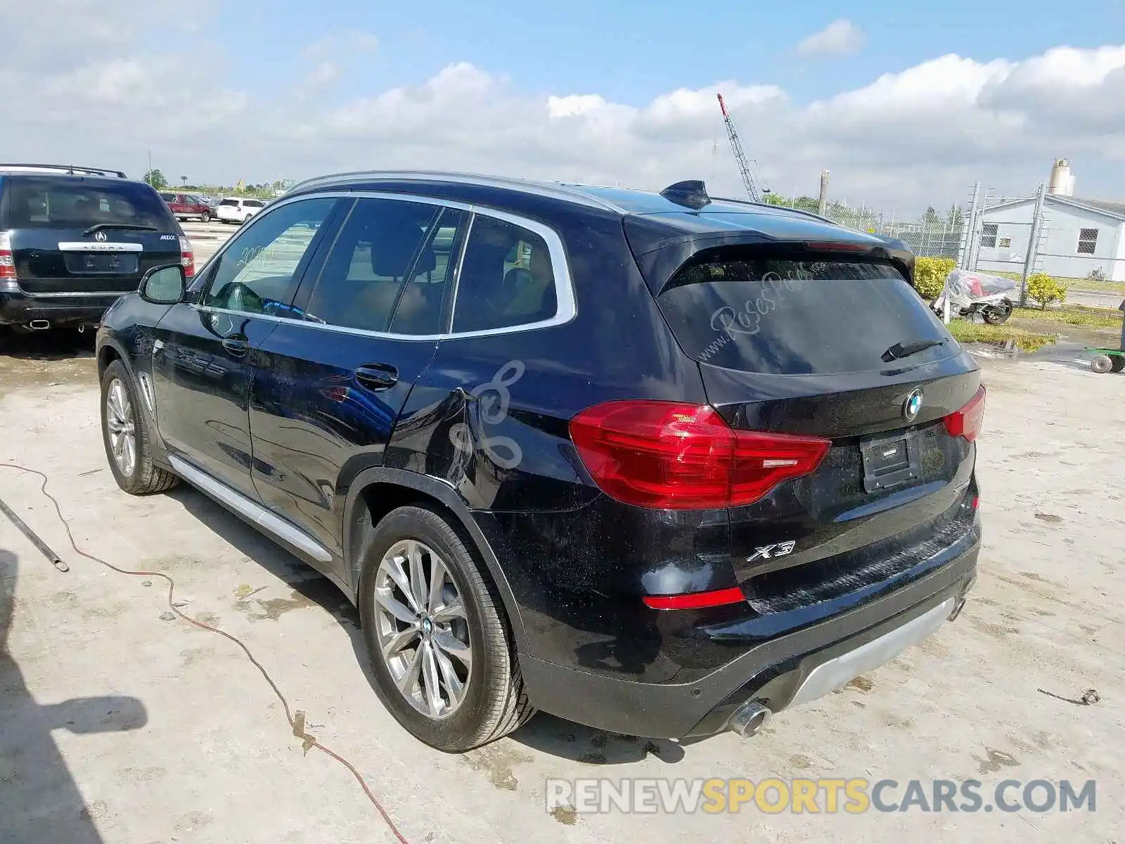 3 Photograph of a damaged car 5UXTR7C58KLF32599 BMW X3 SDRIVE3 2019