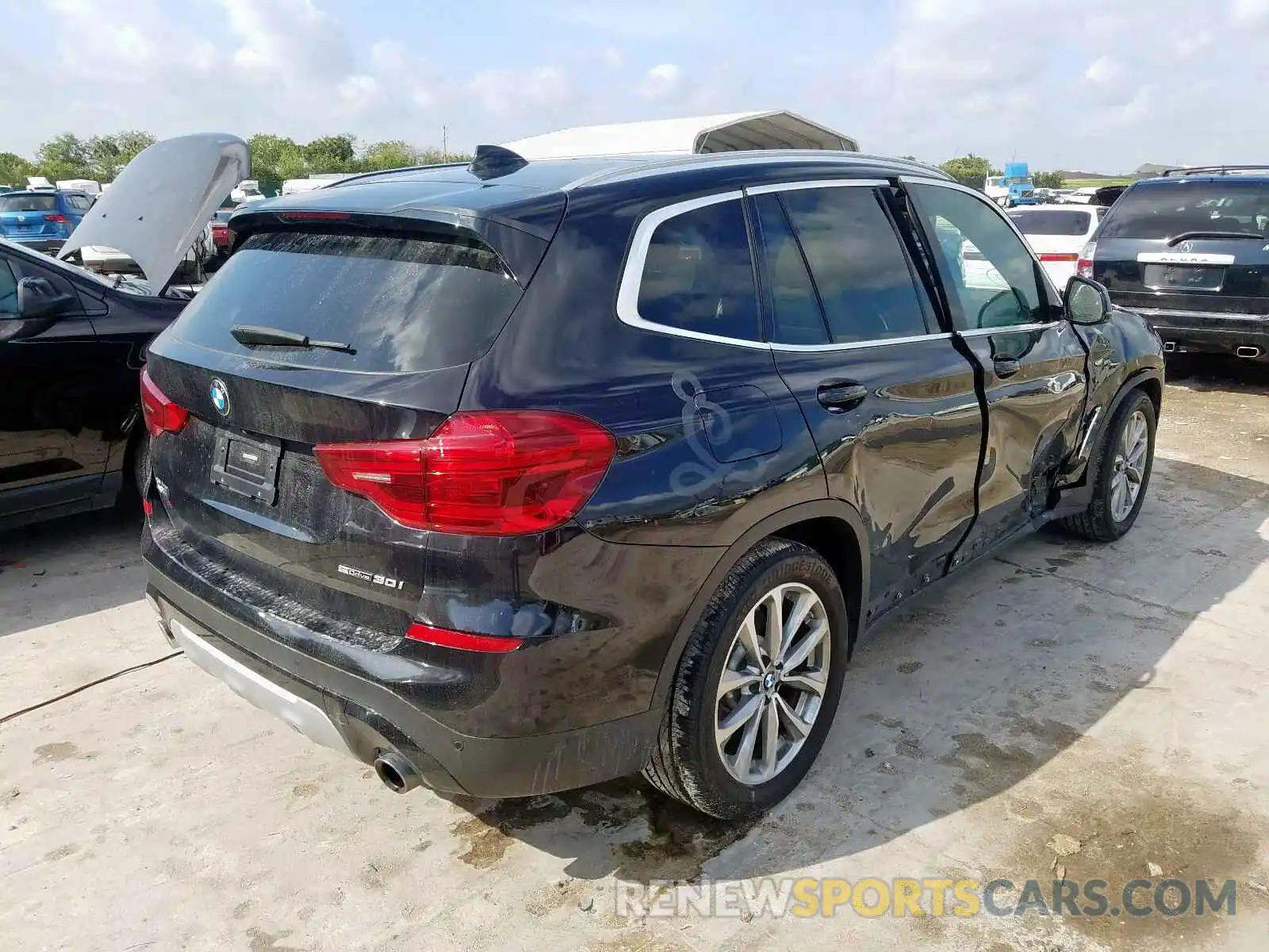 4 Photograph of a damaged car 5UXTR7C58KLF32599 BMW X3 SDRIVE3 2019