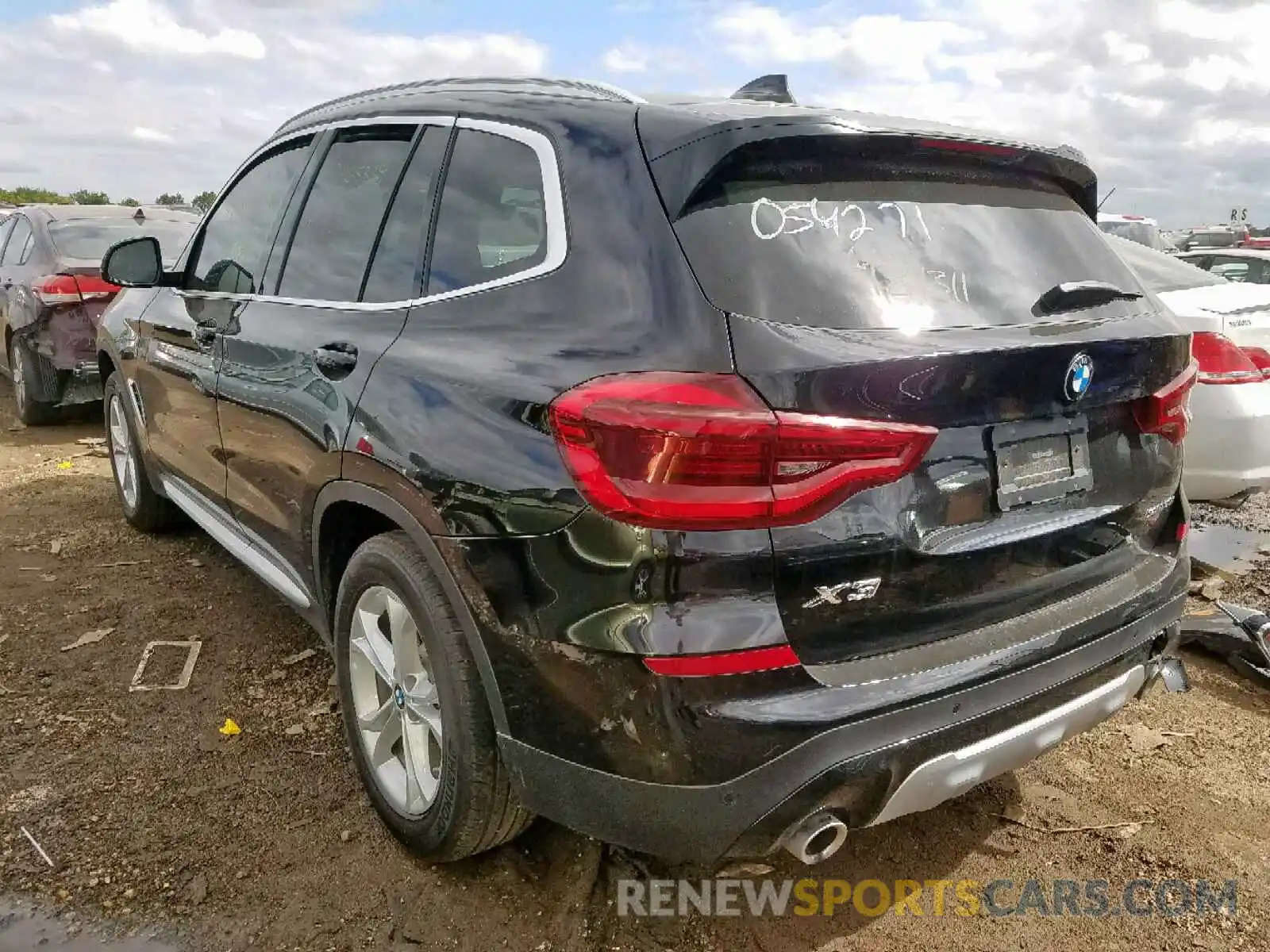 3 Photograph of a damaged car 5UXTR7C58KLR39481 BMW X3 SDRIVE3 2019