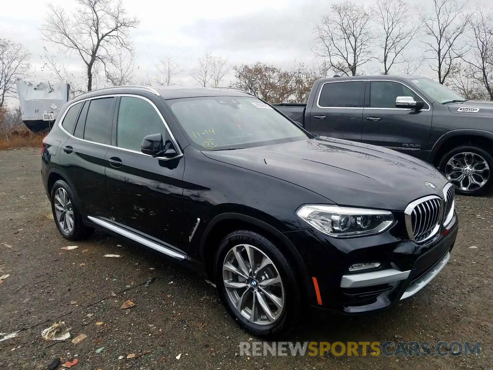 1 Photograph of a damaged car 5UXTR7C58KLR51811 BMW X3 SDRIVE3 2019