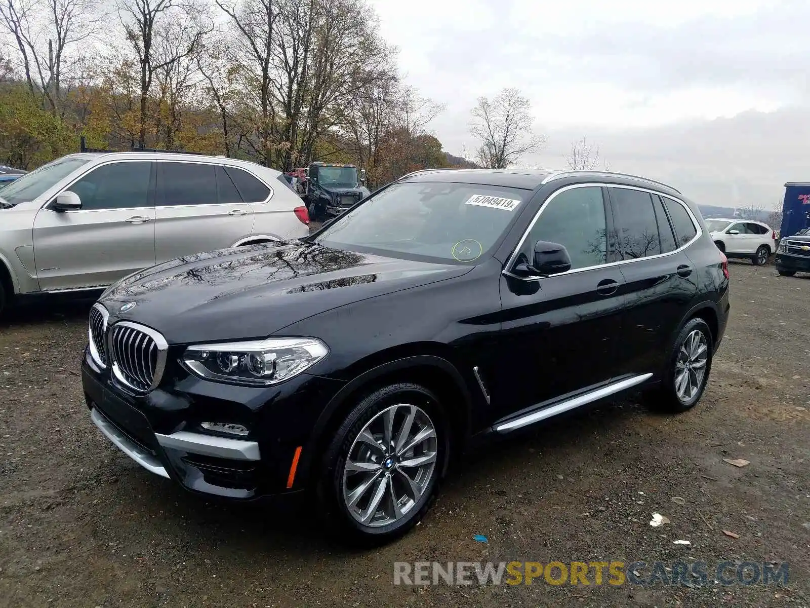 2 Photograph of a damaged car 5UXTR7C58KLR51811 BMW X3 SDRIVE3 2019