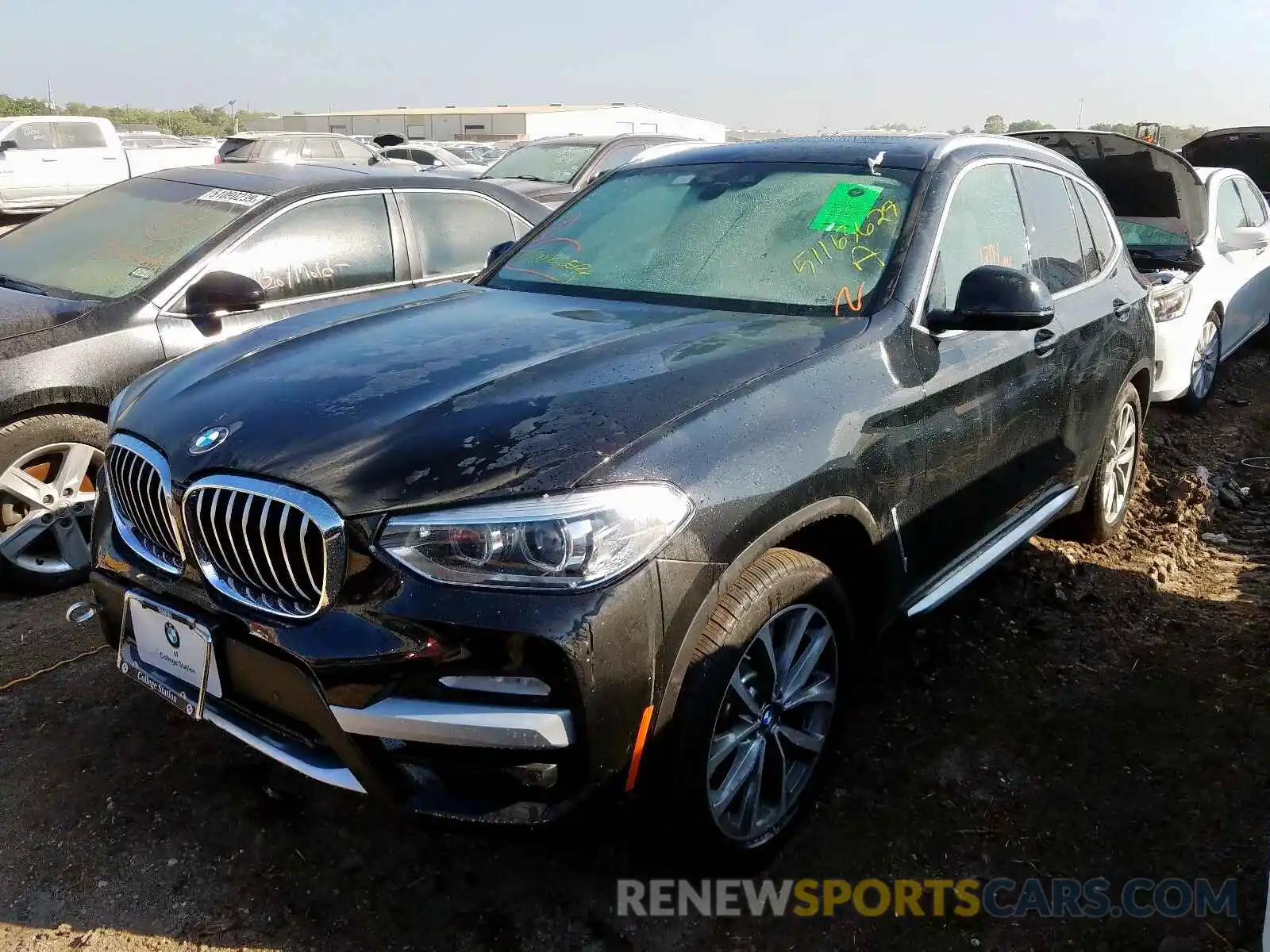 2 Фотография поврежденного автомобиля 5UXTR7C58KLR52019 BMW X3 SDRIVE3 2019