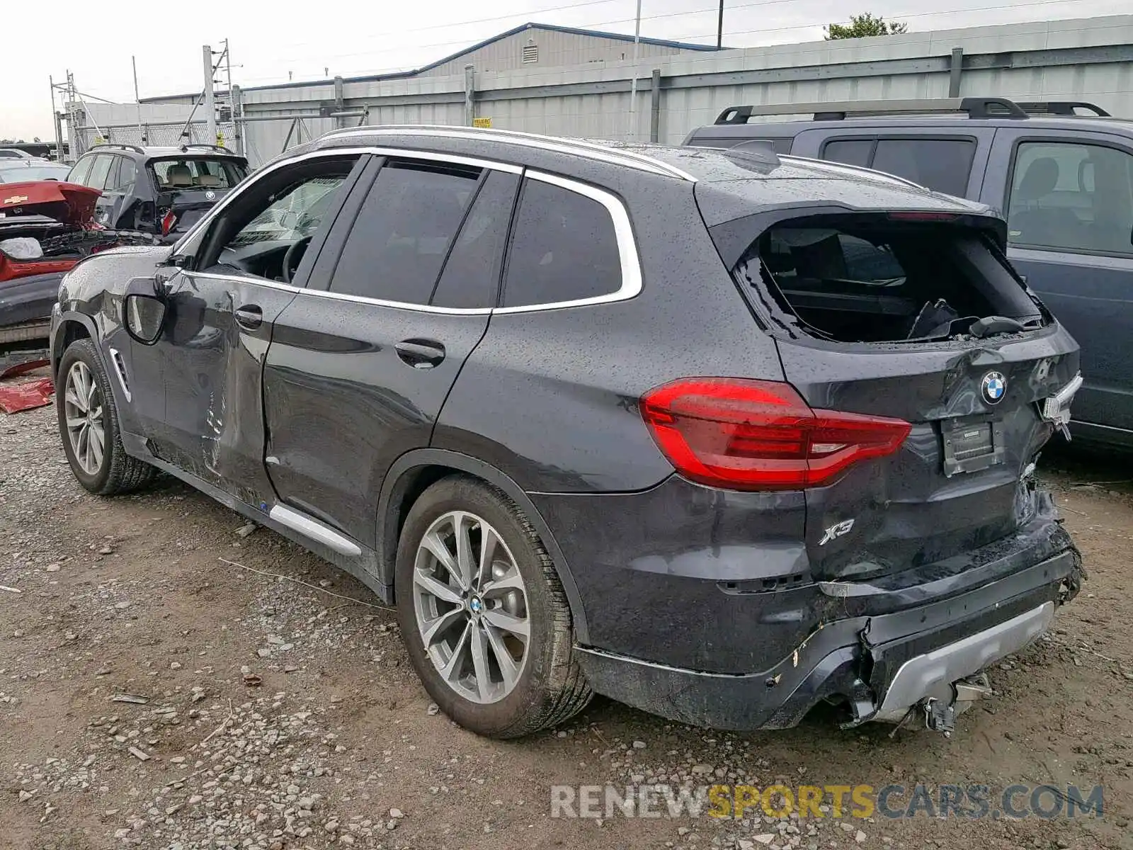 3 Photograph of a damaged car 5UXTR7C59KLE94509 BMW X3 SDRIVE3 2019