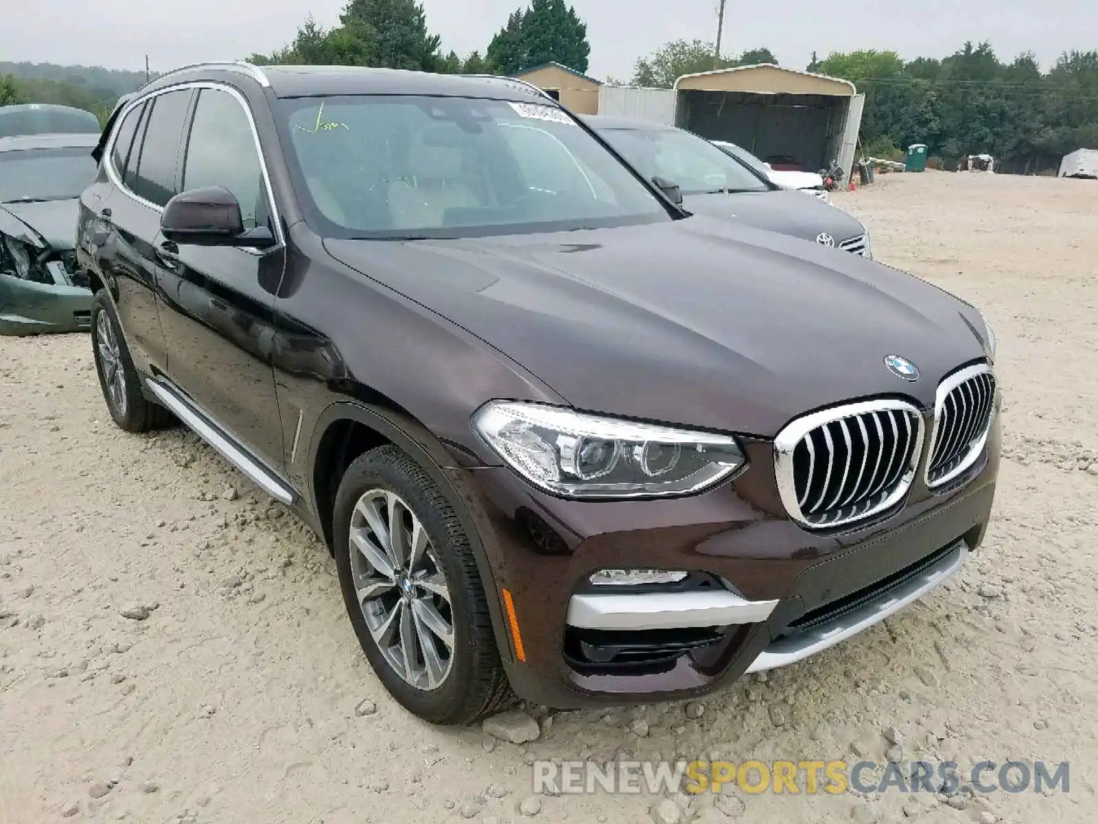 1 Photograph of a damaged car 5UXTR7C59KLF25273 BMW X3 SDRIVE3 2019