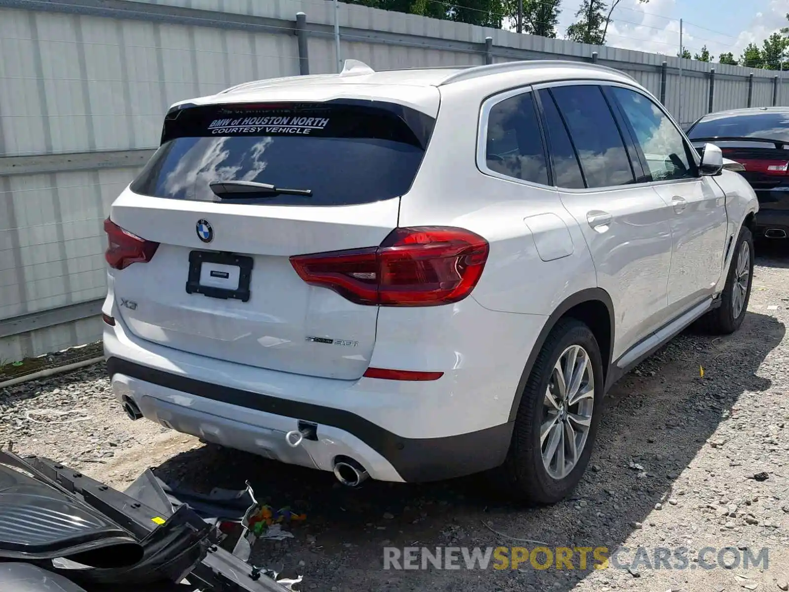 4 Photograph of a damaged car 5UXTR7C59KLF35267 BMW X3 SDRIVE3 2019