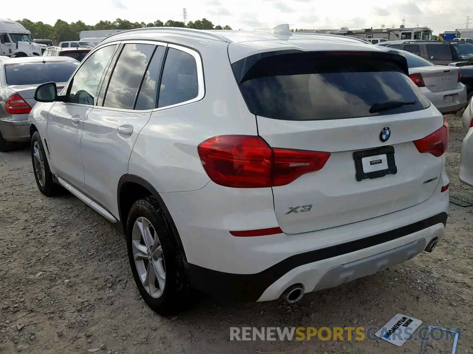 3 Photograph of a damaged car 5UXTR7C59KLF36368 BMW X3 SDRIVE3 2019