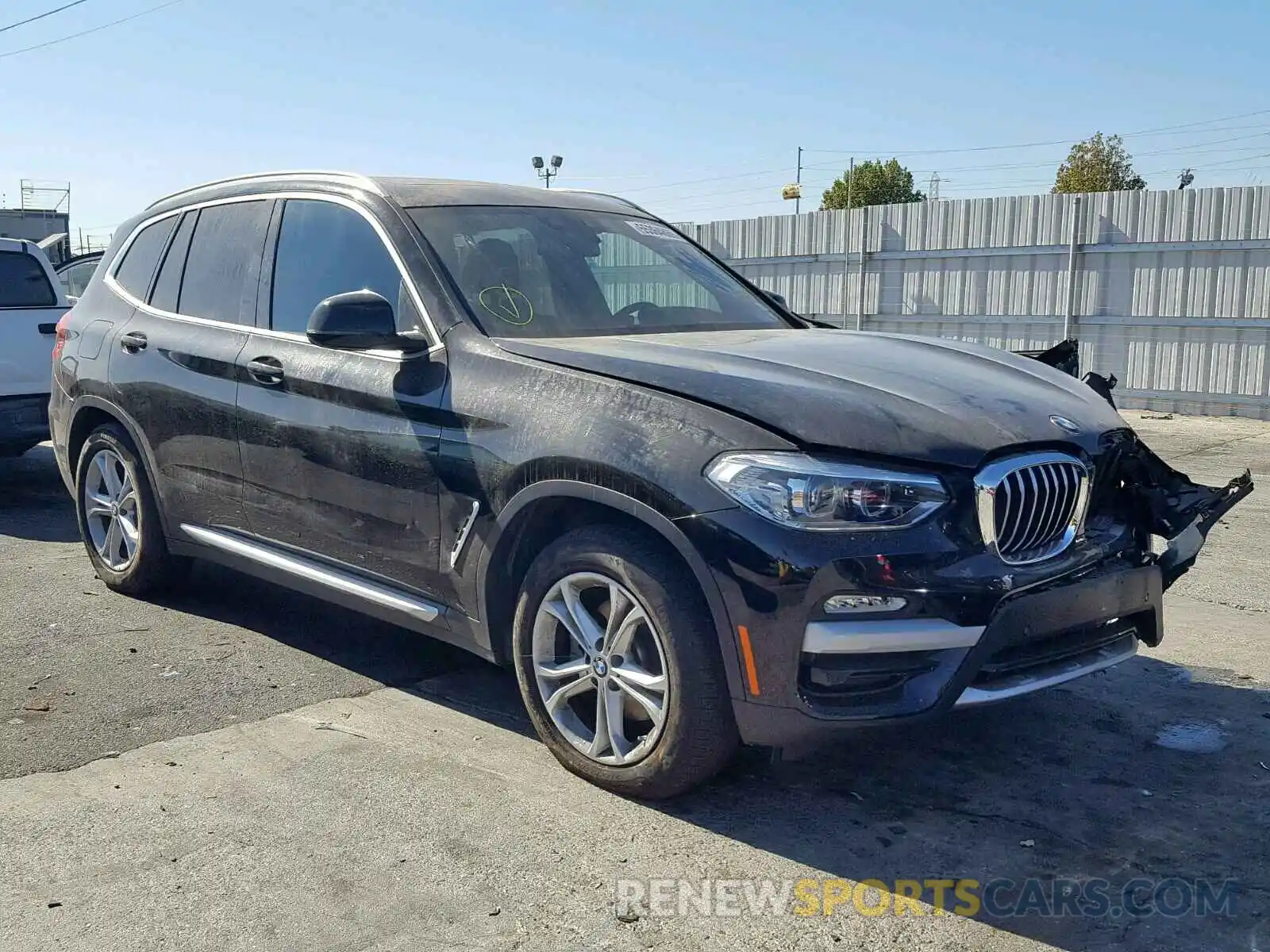 1 Photograph of a damaged car 5UXTR7C59KLR43863 BMW X3 SDRIVE3 2019