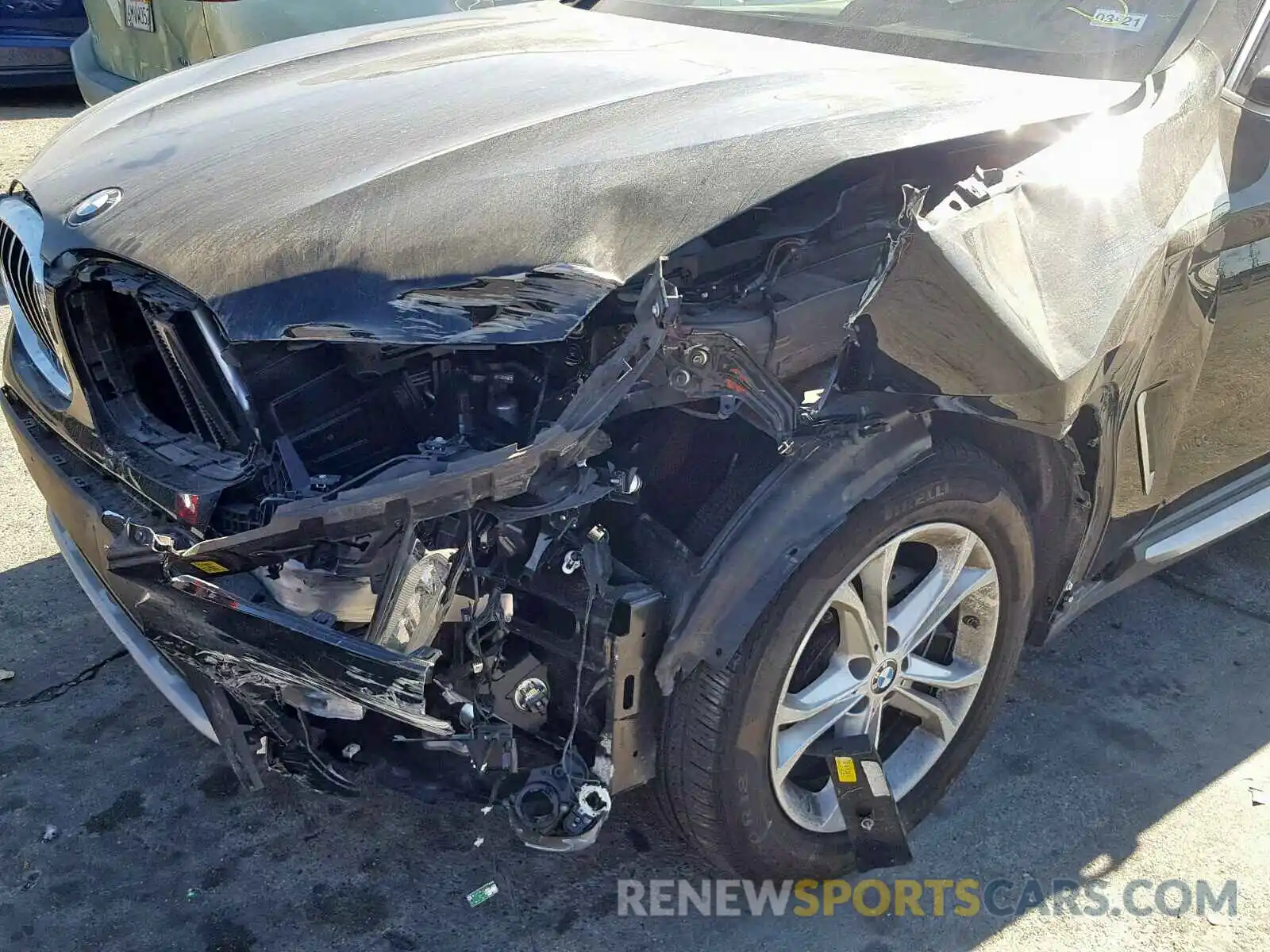 9 Фотография поврежденного автомобиля 5UXTR7C59KLR43863 BMW X3 SDRIVE3 2019