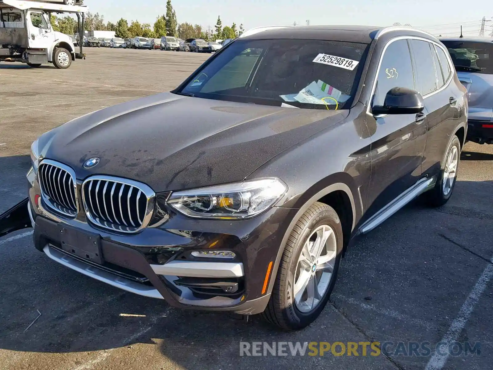 2 Photograph of a damaged car 5UXTR7C59KLR53860 BMW X3 SDRIVE3 2019