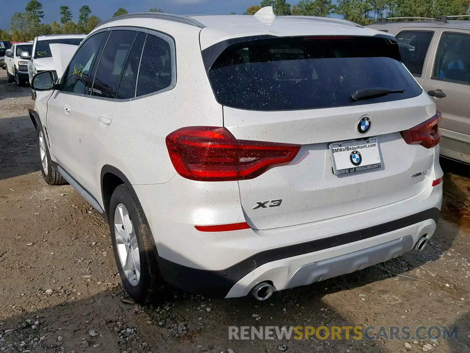 3 Photograph of a damaged car 5UXTR7C5XKLA48403 BMW X3 SDRIVE3 2019