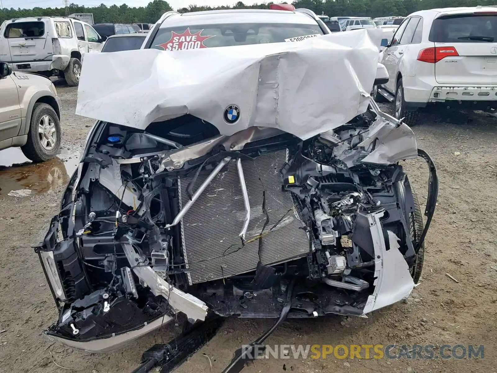 9 Photograph of a damaged car 5UXTR7C5XKLA48403 BMW X3 SDRIVE3 2019