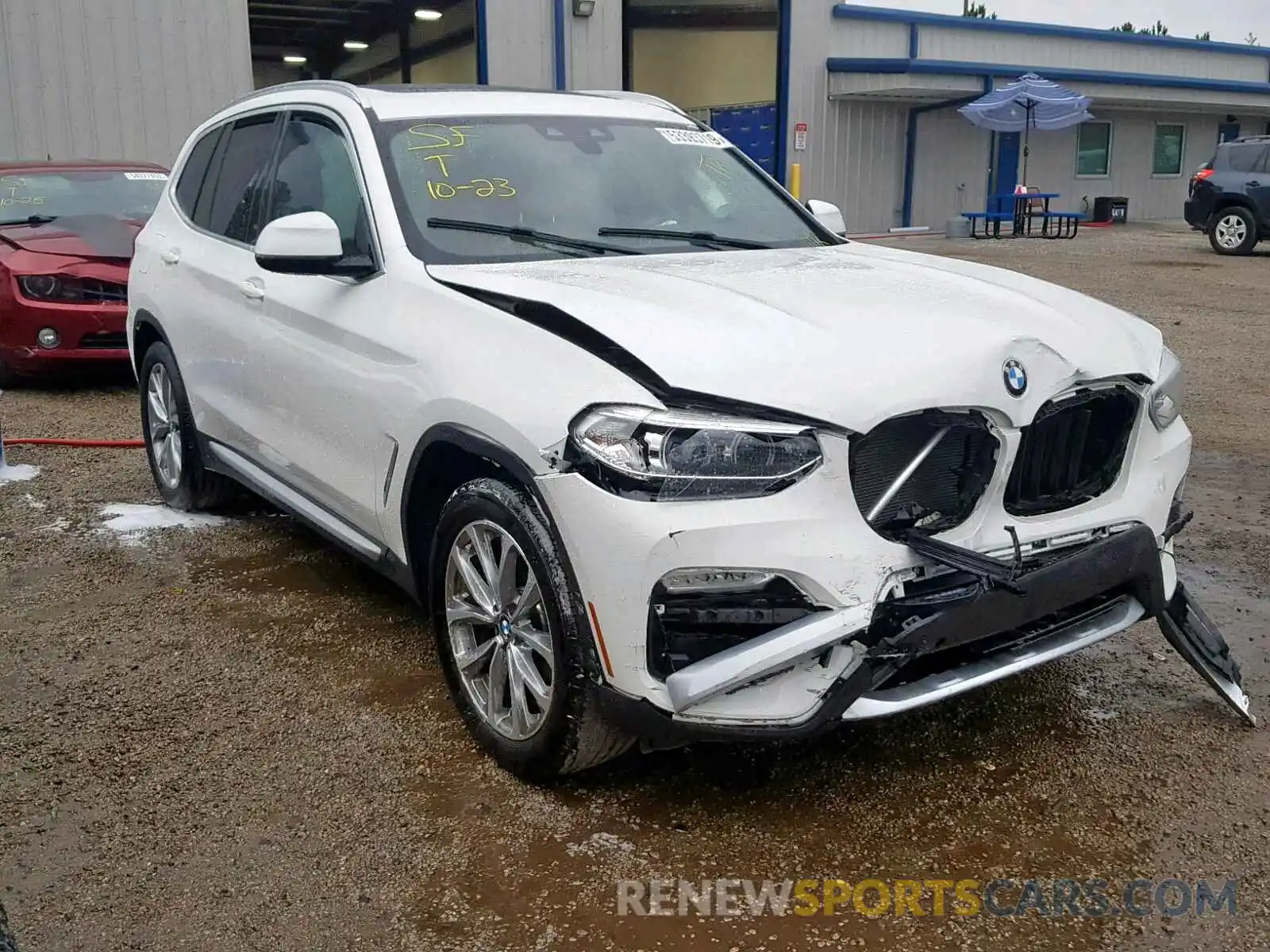 1 Photograph of a damaged car 5UXTR7C5XKLE94194 BMW X3 SDRIVE3 2019