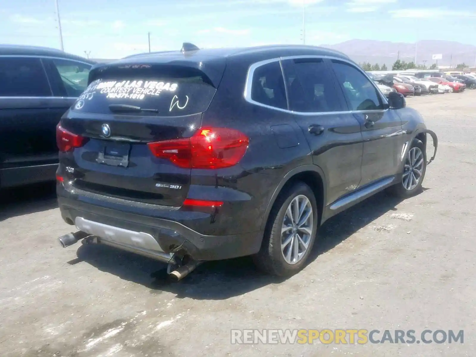 4 Photograph of a damaged car 5UXTR7C5XKLF34421 BMW X3 SDRIVE3 2019