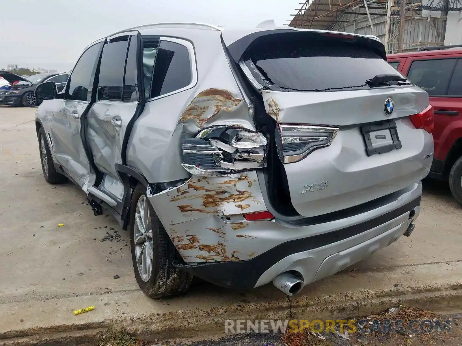 3 Photograph of a damaged car 5UXTR7C5XKLR47243 BMW X3 SDRIVE3 2019