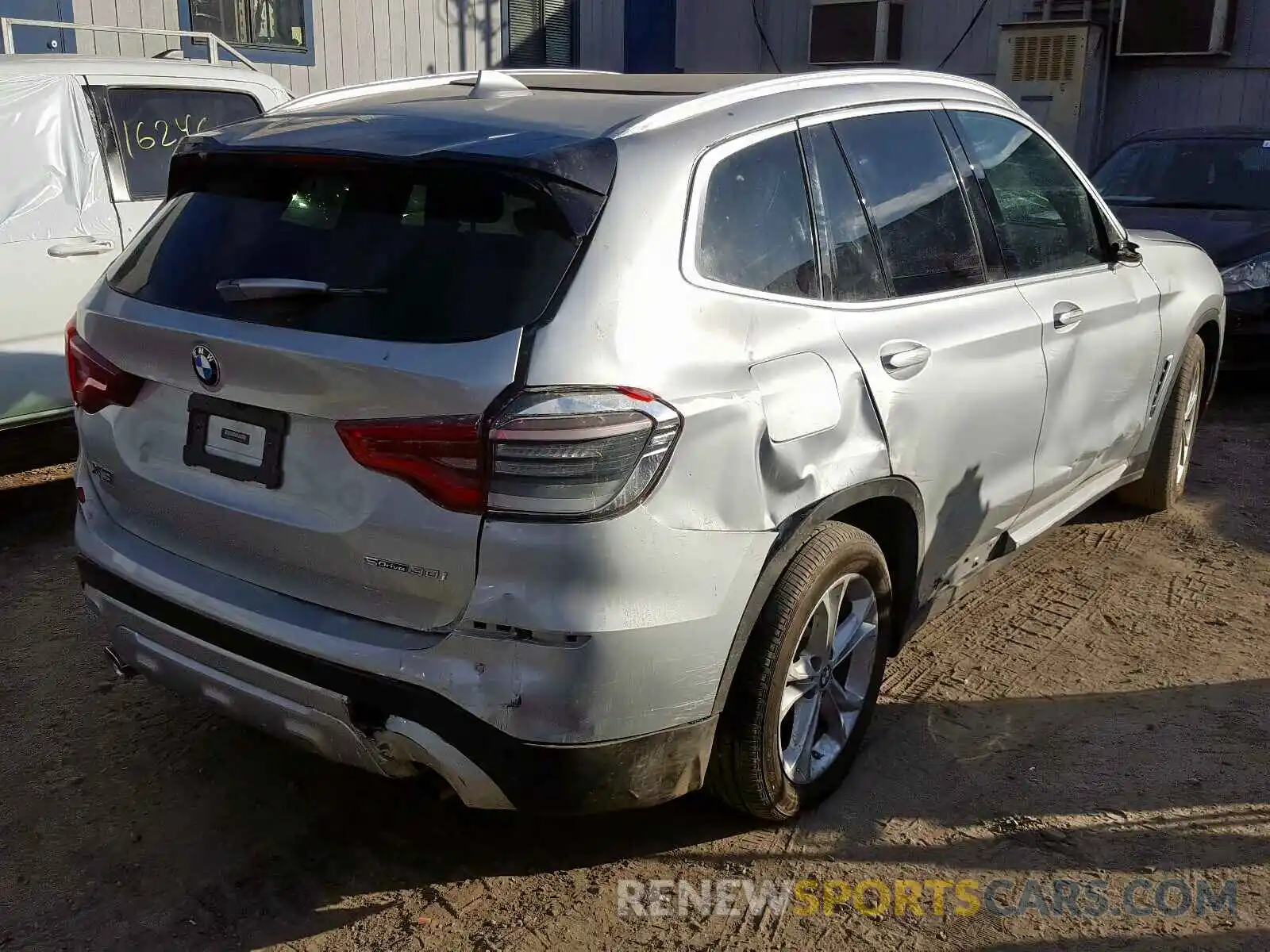 4 Фотография поврежденного автомобиля 5UXTY3C03LLE55044 BMW X3 SDRIVE3 2020