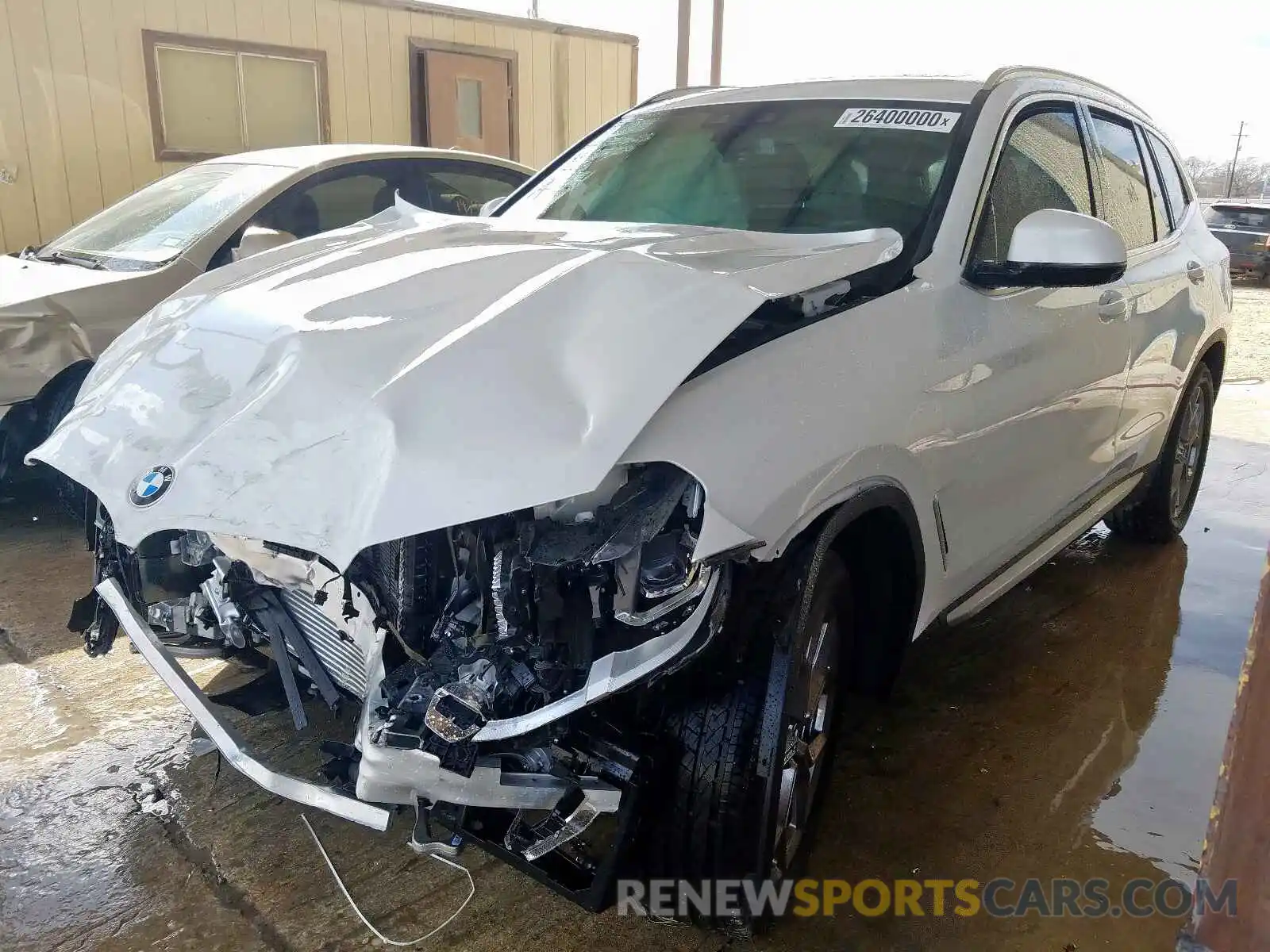 2 Photograph of a damaged car 5UXTY3C07L9B37151 BMW X3 SDRIVE3 2020