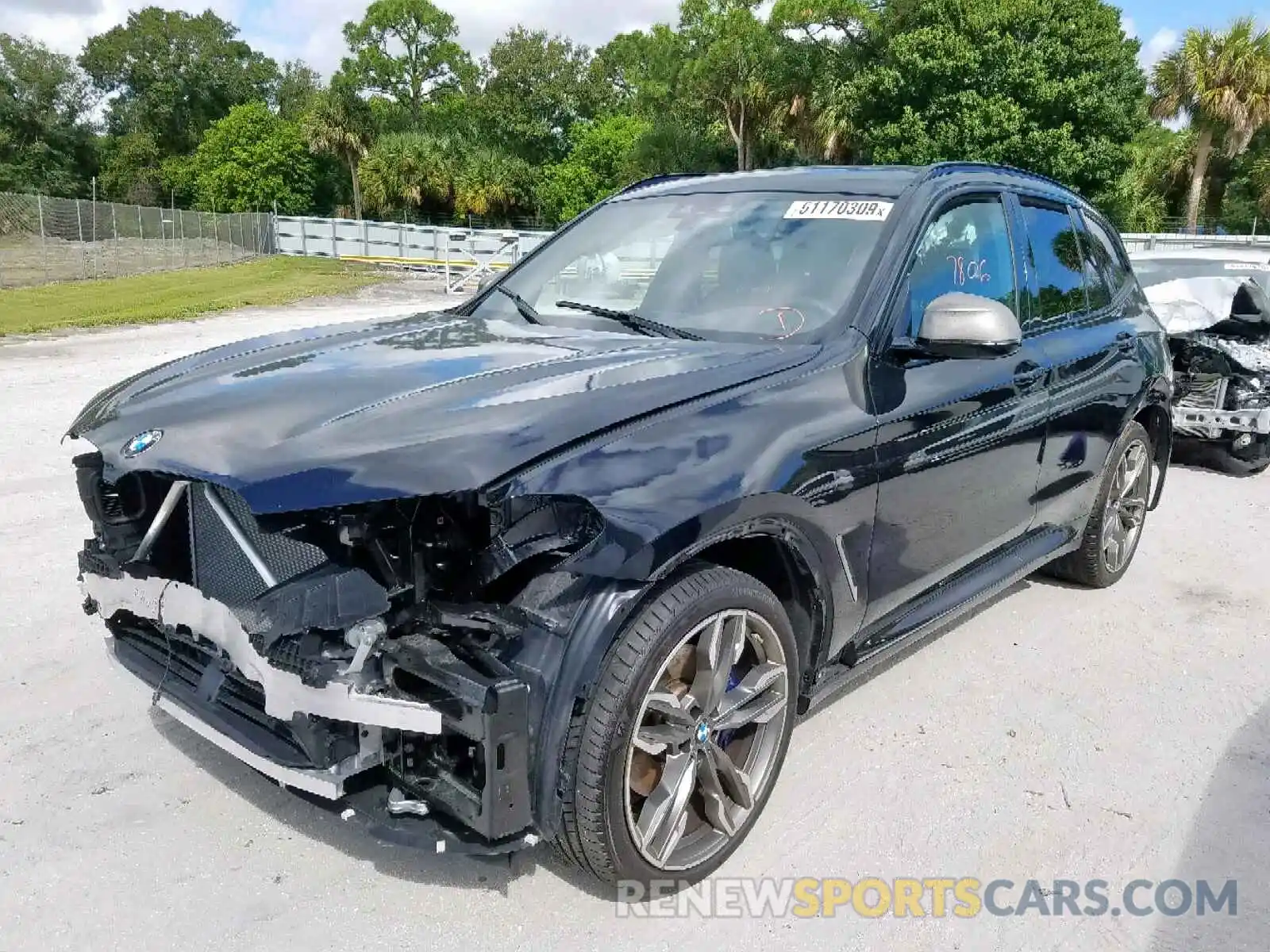 2 Photograph of a damaged car 5UXTS3C50K0Z08997 BMW X3 XDRIVEM 2019